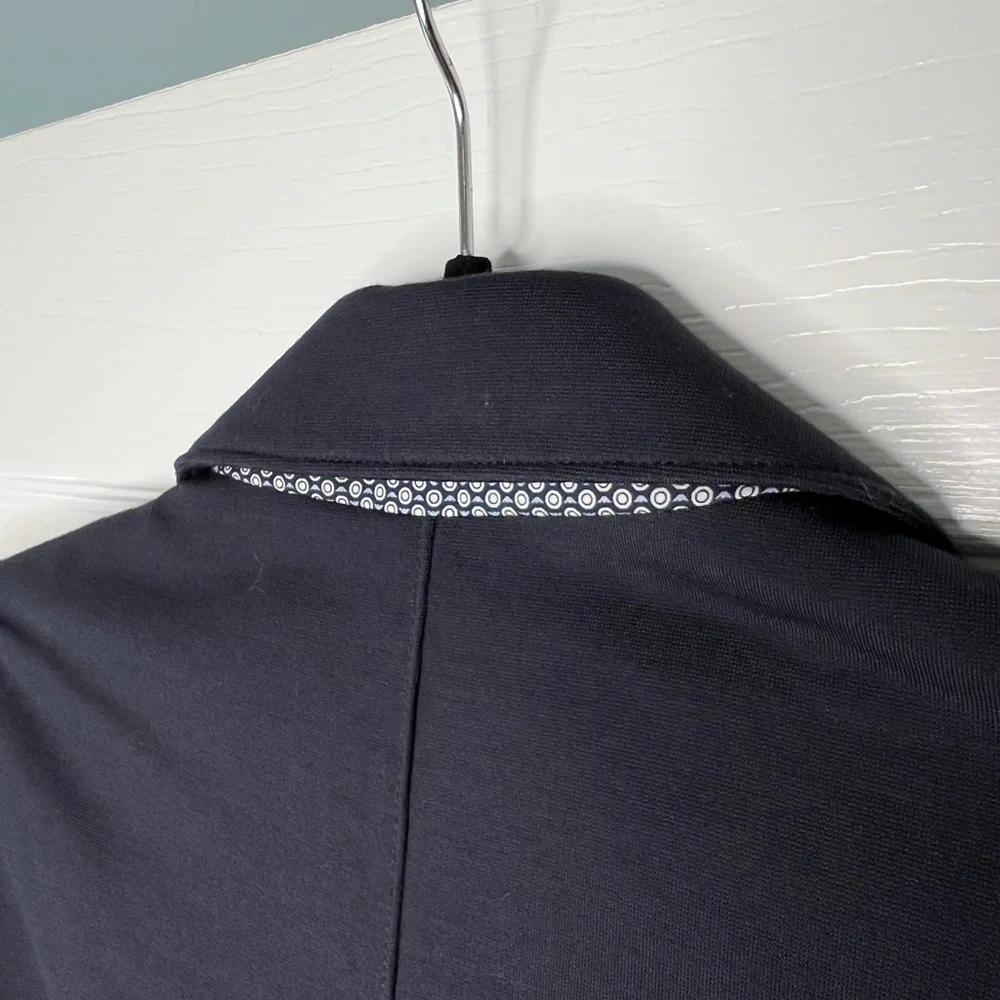 Armani Junior Boys Navy Knit Blazer | Size 13A | Designer Jacket
